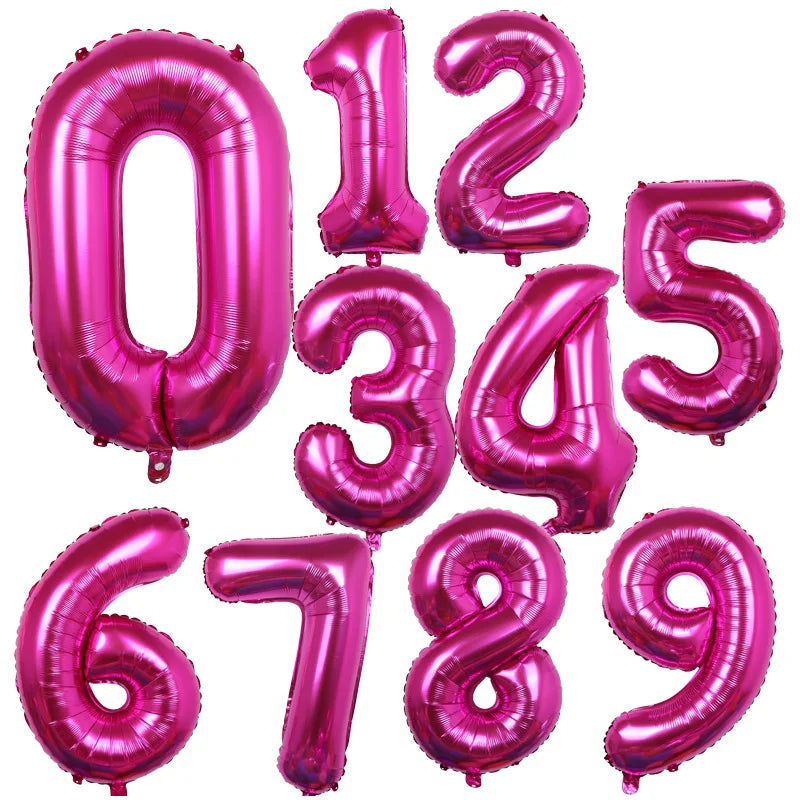 5pcs Barbie Princess Theme Foil Balloons Set Baby Shower Kids Girl